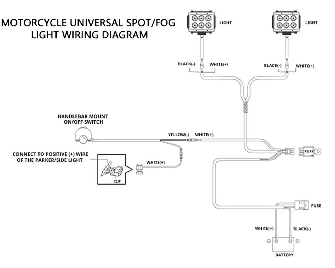 Motorcycle Lights Wiring Diagram - 20